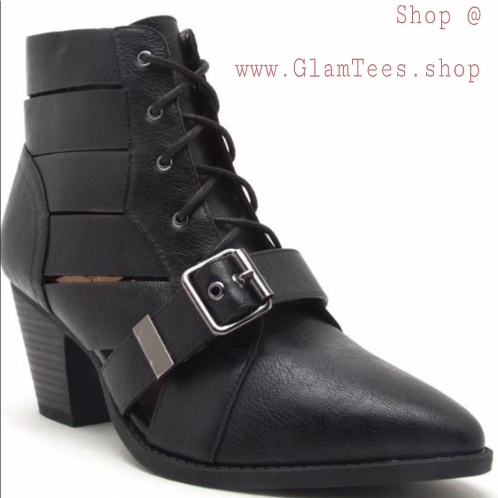 Sliced Ankle Boots - Picture 3 of 5